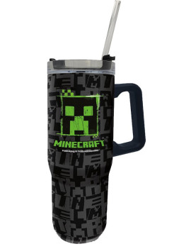MINECRAFT - Creeper - Mug de Voyage XXL - Format 1,16 L