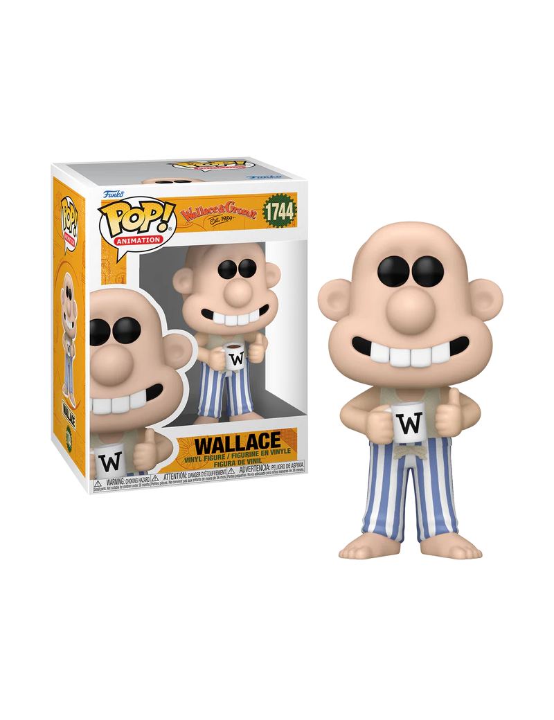 WALLACE & GROMIT - POP Animation N° 1744 - Wallace en pyjama WALLACE & GROMIT - POP Animation N° 1744 - Wallace en pyjama