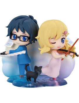 YOUR LIE IN APRIL - Kaori & Kosei - Mini Figurines Qset 9cm