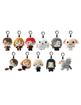 HARRY POTTER - Plush Bag Clip (Display 24 Pcs)