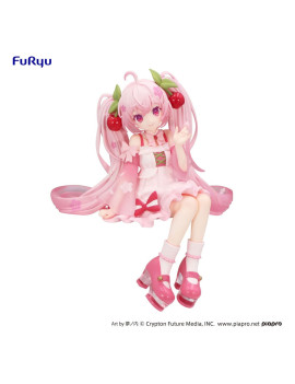HATSUNE MIKU - Sakura Miku 2025 - Statuette Noodle Stopper 14cm