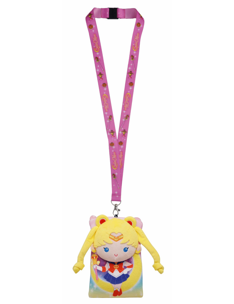 SAILOR MOON - Deluxe - Lanyard avec pochette porte-cartes SAILOR MOON - Deluxe - Lanyard avec pochette porte-cartes
