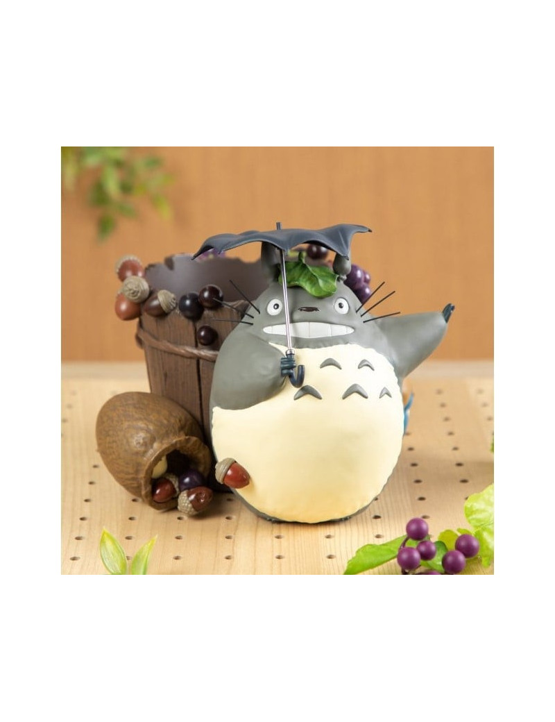MON VOISIN TOTORO - Totoro - Diorama Planter 17cm MON VOISIN TOTORO - Totoro - Diorama Planter 17cm