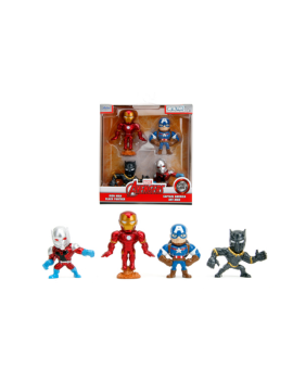 AVENGERS - Pack de 4 Figurines 6,5cm