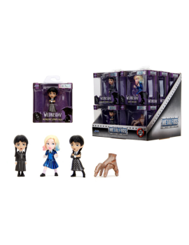 MERCREDI - Display de Figurines 6cm - 4 Modèles - 12pc