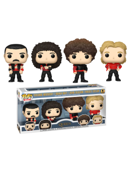 QUEEN - POP Rocks - Radio Gaga - Pack 4