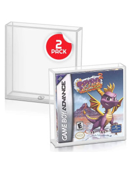 EVORETRO - PREMIUM Acrylic case for Gameboy/Gameboy Advance 'Pack of 2