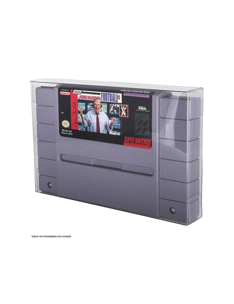 EVORETRO - SNES (Cartridge) - PET Protectors 25 piece EVORETRO - SNES (Cartridge) - PET Protectors 25 piece