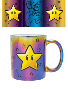 SUPER MARIO - Star Power - Mug métallique 315ml