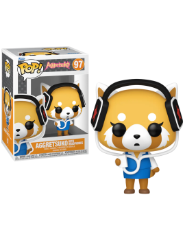 AGGRETSUKO - POP Sanrio N° 97 - Aggretsuko Avec Ecouteurs