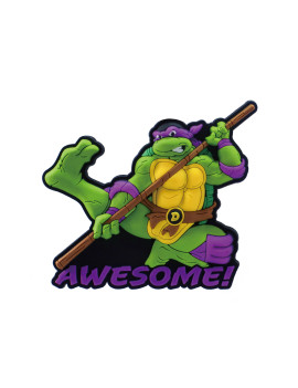 LES TORTUES NINJAS - Donatello - Soft Touch Magnet