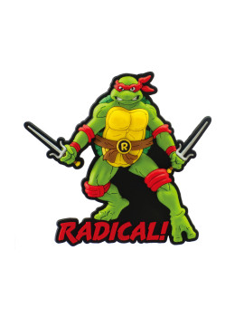 LES TORTUES NINJAS - Raphael - Soft Touch Magnet