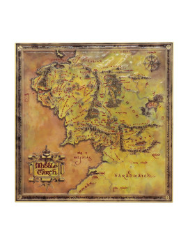 LE SEIGNEUR DES ANNEAUX - Carte en métal Edition Limitée