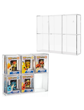 EVORETRO - 6 slots acrylic display case for Funko Pop