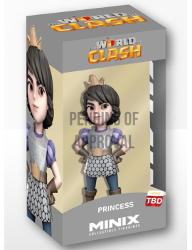 CLASH ROYAL - Princess - Figurine Minix 12cm