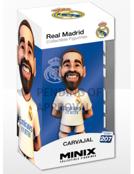 REAL MADRID - Carjaval - Figurine Minix 12cm