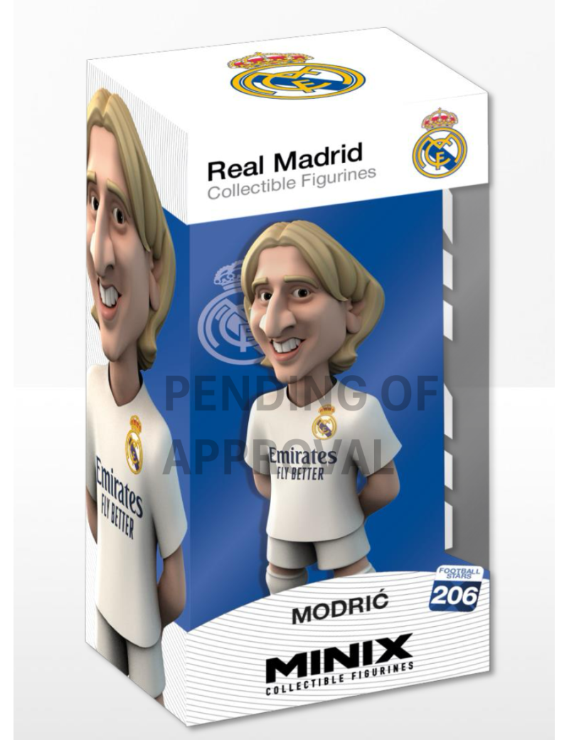 REAL MADRID - Modric - Figurine Minix 12cm REAL MADRID - Modric - Figurine Minix 12cm