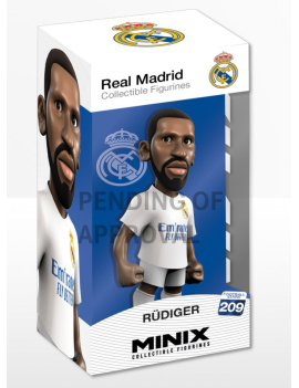 REAL MADRID - Rudiger - Figurine Minix 12cm