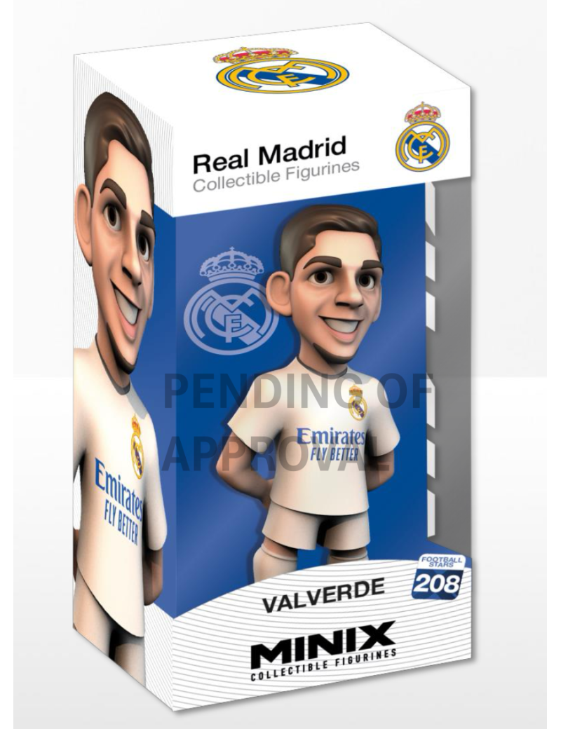 REAL MADRID - Valverde - Figurine Minix 12cm REAL MADRID - Valverde - Figurine Minix 12cm