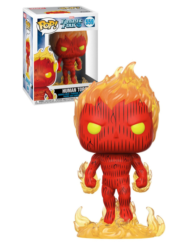 MARVEL - POP N° 559 - Fantastic Four - Human Torch MARVEL - POP N° 559 - Fantastic Four - Human Torch