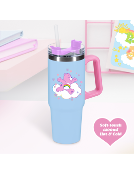 BISOUNOURS - Mug de Voyage XL 1200ml avec paille