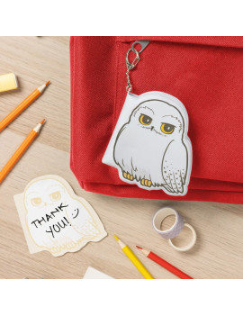 HARRY POTTER - Hedwige - Mini Notebook Fluffy Porte-Clés