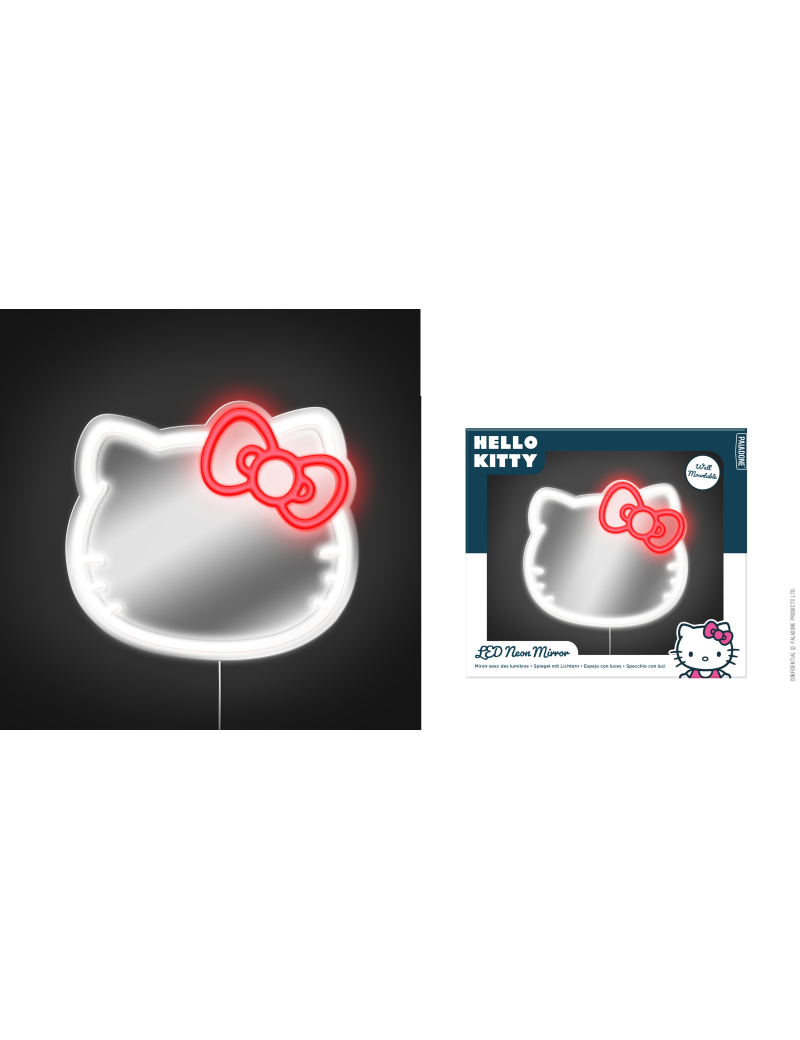 HELLO KITTY - Lampe Murale Neon LED HELLO KITTY - Lampe Murale Neon LED