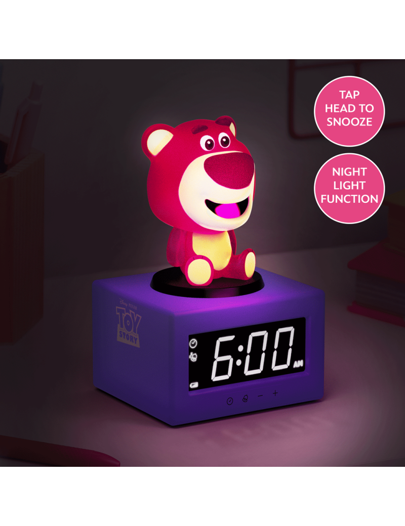LOTSO - Réveil Lumineux Icon 12cm LOTSO - Réveil Lumineux Icon 12cm