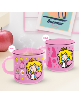 NINTENDO - Princesse Peach - Mug Thermoréactif 350ml