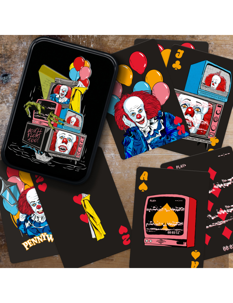 ÇA - Cartes à Jouer dans une Boite en Métal ÇA - Cartes à Jouer dans une Boite en Métal