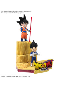 DRAGON BALL DAIMA - Son Goku (Mini) & Vegeta (Mini) - Model Kit