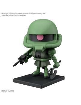 GUNDAM - 1/1 Zakupla-Kun DX Set (With Runner) - Model Kit