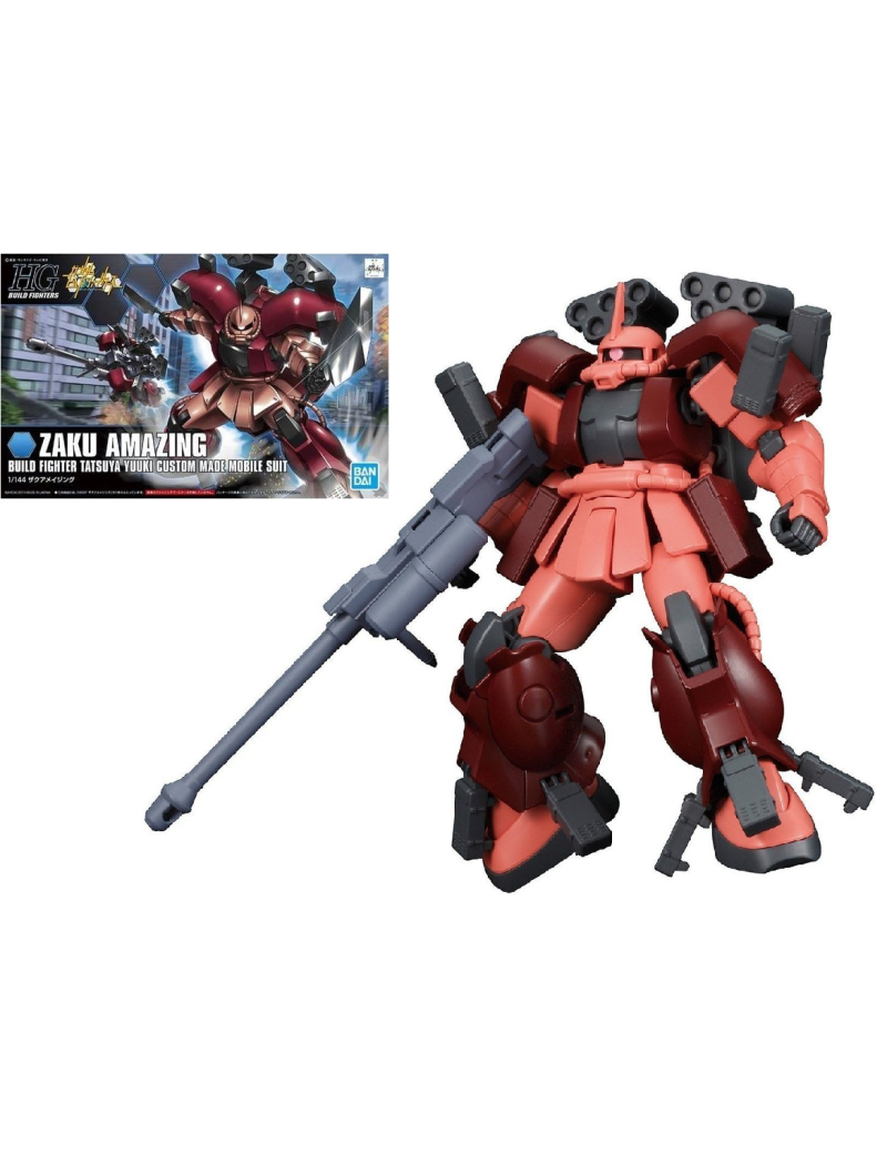 GUNDAM - HGBF 1/144 Zaku Amazing - Model Kit GUNDAM - HGBF 1/144 Zaku Amazing - Model Kit