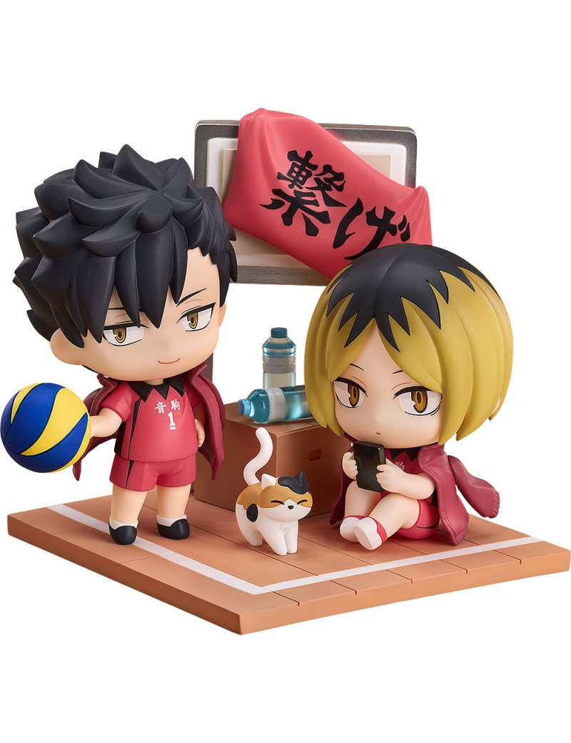 HAIKYU!! - Tetsuro Kuroo & Kenma Kozume - Figurines Qset 8.4cm HAIKYU!! - Tetsuro Kuroo & Kenma Kozume - Figurines Qset 8.4cm