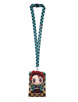 DEMON SLAYER - Tanjiro "Deluxe" - Lanyard avec pochette porte-cartes