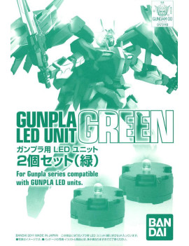 GUNDAM - MG Led Unit Green x2 - Accessoires pour Model Kit