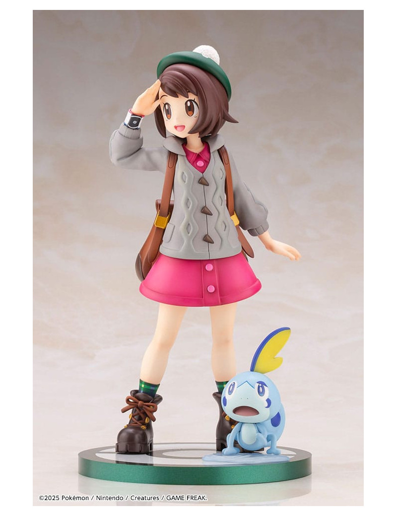 POKEMON - Gloria & Larméléon - Statuette ARTFXJ 1/8 21cm POKEMON - Gloria & Larméléon - Statuette ARTFXJ 1/8 21cm