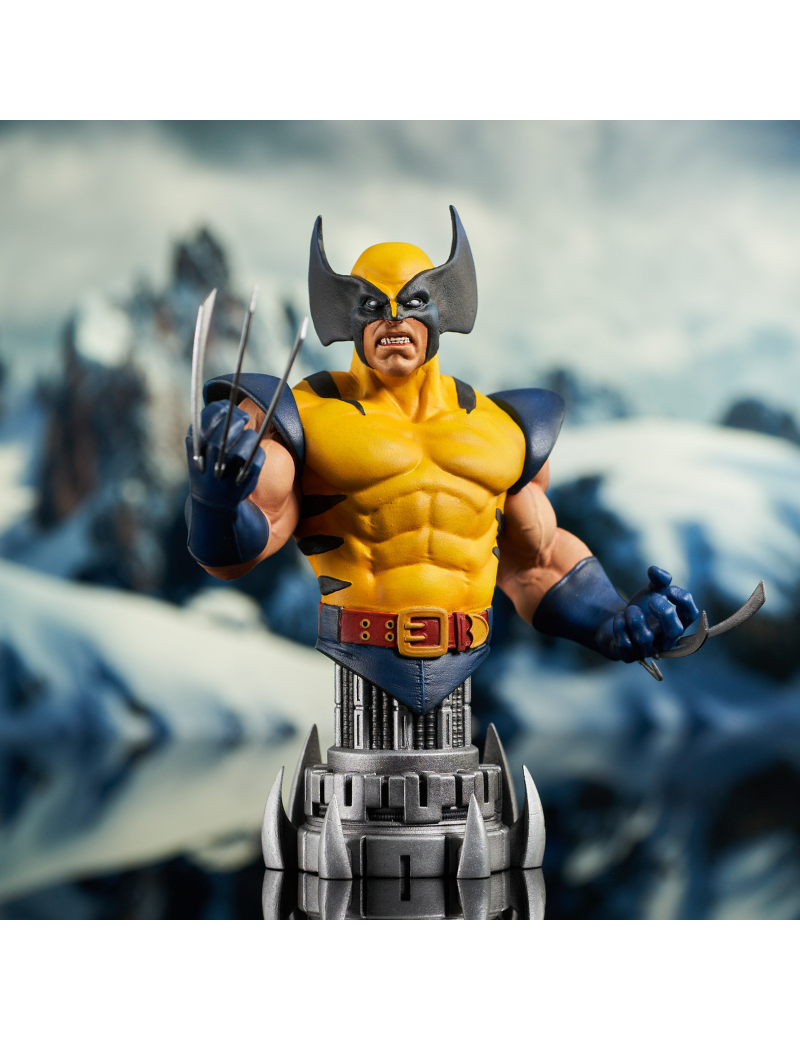 MARVEL - Wolverine (Yellow Outfit) - Mini Buste 2024 SDCC 12.7cm MARVEL - Wolverine (Yellow Outfit) - Mini Buste 2024 SDCC 12.7cm