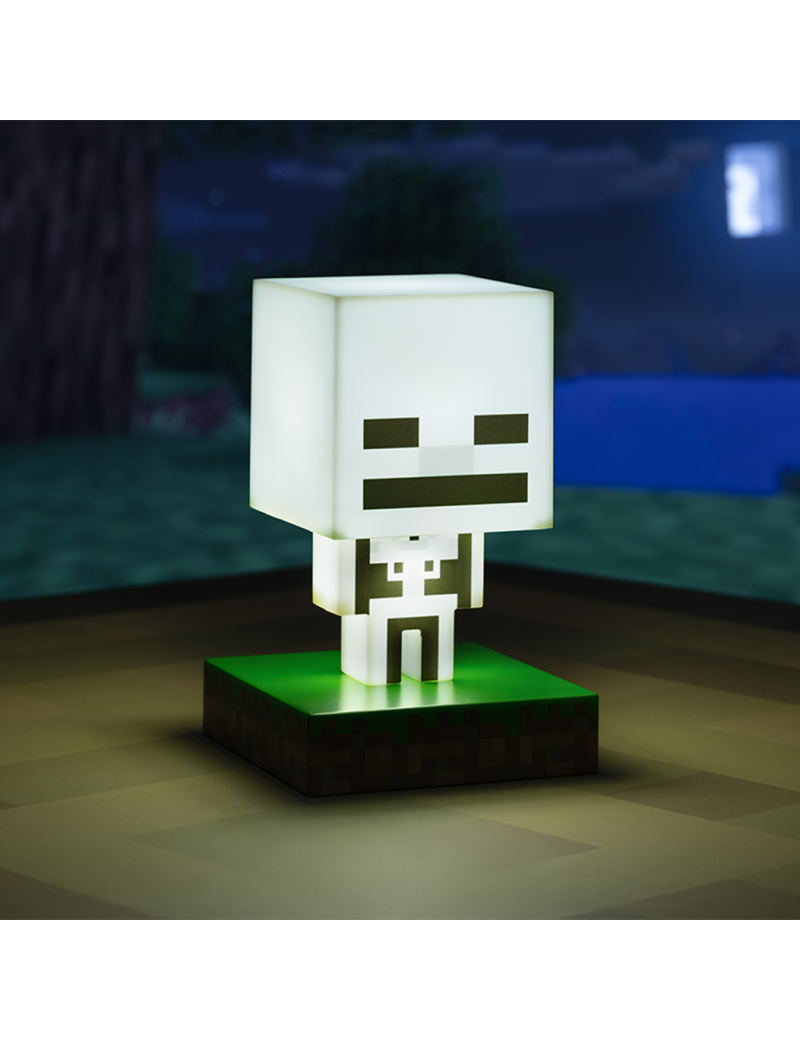 MINECRAFT - Skeleton - Lampe Icon 11cm MINECRAFT - Skeleton - Lampe Icon 11cm