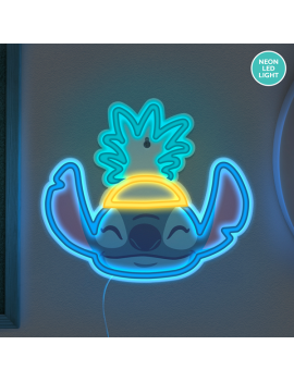 STITCH - Ananas - Lampe Murale Neon LED
