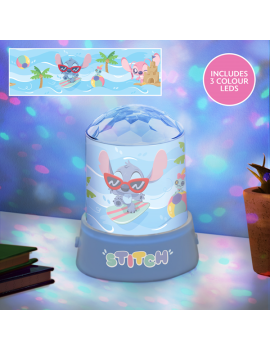 STITCH - Lampe à Projection Festif 13cm