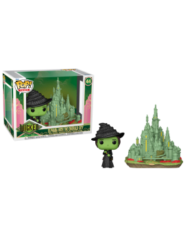 WICKED - POP TOWN N° 44 - Elphaba avec la Cité d'Emeraude