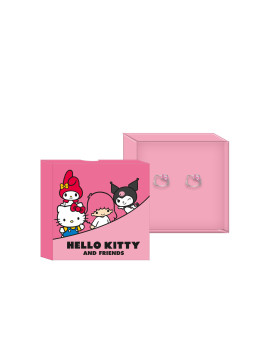 HELLO KITTY - Head - 1 Paire de Clous d'Oreilles