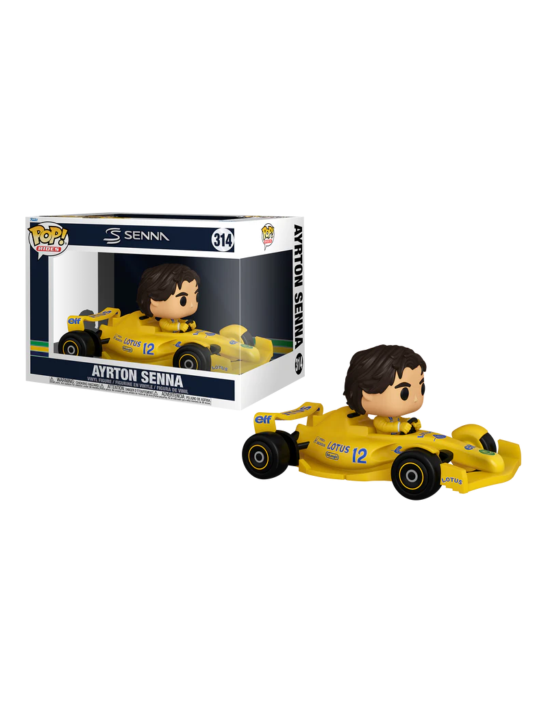 MCLAREN - POP Ride Super DLX N° 314 - Ayrton Senna MCLAREN - POP Ride Super DLX N° 314 - Ayrton Senna