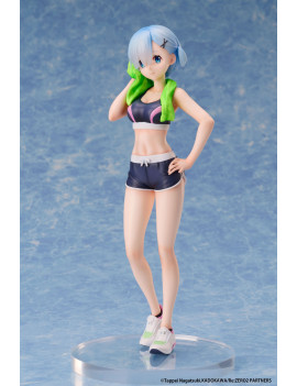 RE ZERO - Rem "Sport Wear" - Statuette 23cm