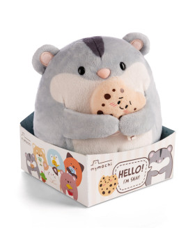 SUPER MOCHIE - Hamster Shai avec Cookie - Peluche 16cm