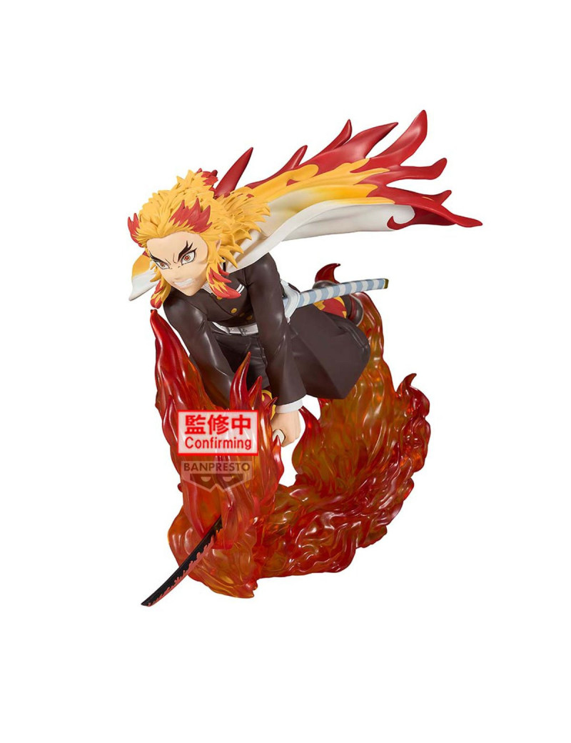 DEMON SLAYER - Kyojuro Rengoku - Figurine Vibration Stars Plus 14cm DEMON SLAYER - Kyojuro Rengoku - Figurine Vibration Stars Plus 14cm
