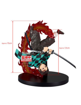 DEMON SLAYER - Tanjiro Kamado - Figurine Vibration Stars Plus 12cm