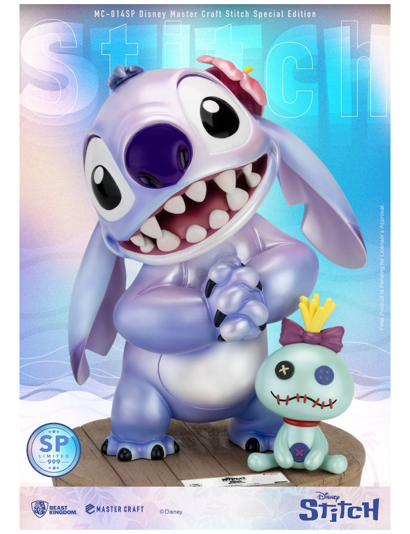 DISNEY - Stitch - Statuette Master Craft Special Edition - 33.5cm DISNEY - Stitch - Statuette Master Craft Special Edition - 33.5cm