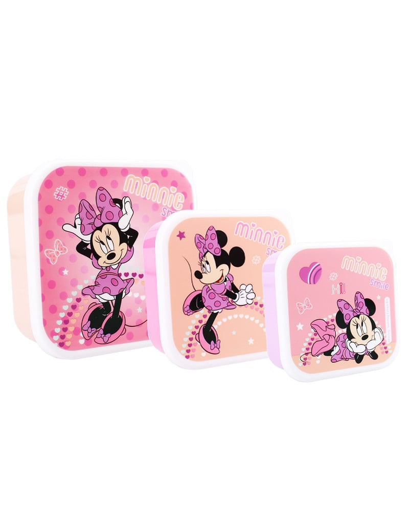 MINNIE - Fresh Bites - Boîtes à Snack - 3 pcs MINNIE - Fresh Bites - Boîtes à Snack - 3 pcs